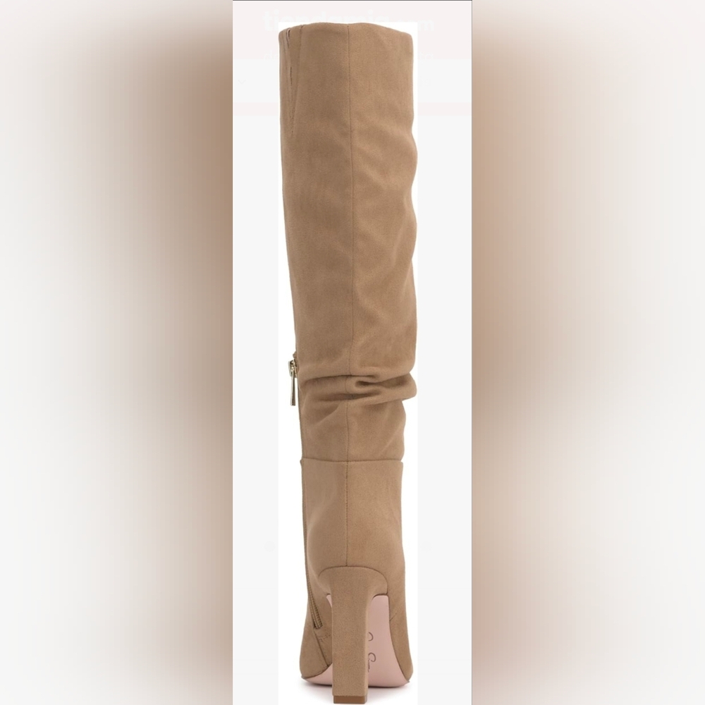 Jessica Simpson 'Minerva' Tall Kneehigh Suede Boot In Mink Size 8 - Picture 6 of 7